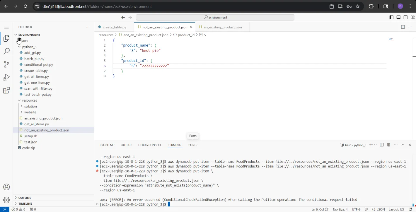 AWS DynamoDB 1