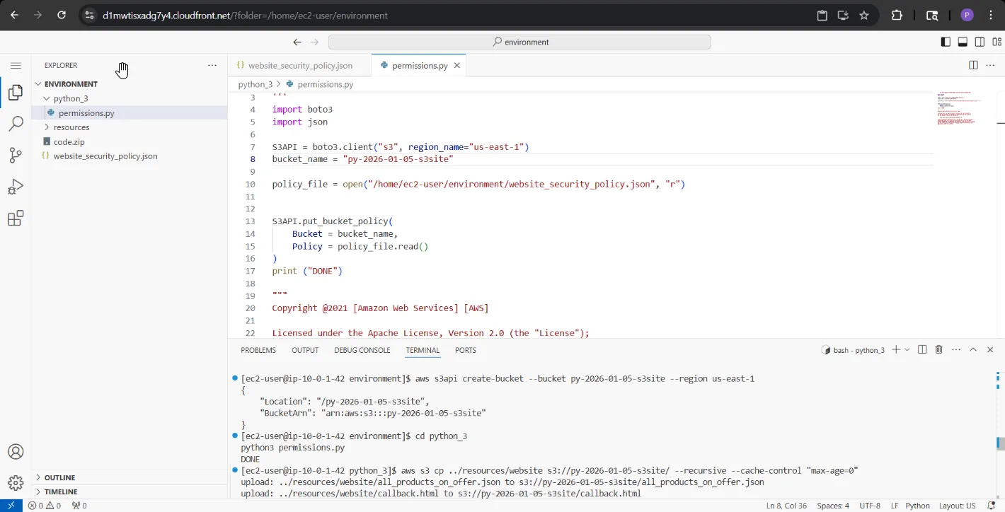 AWS S3 Static Web 2