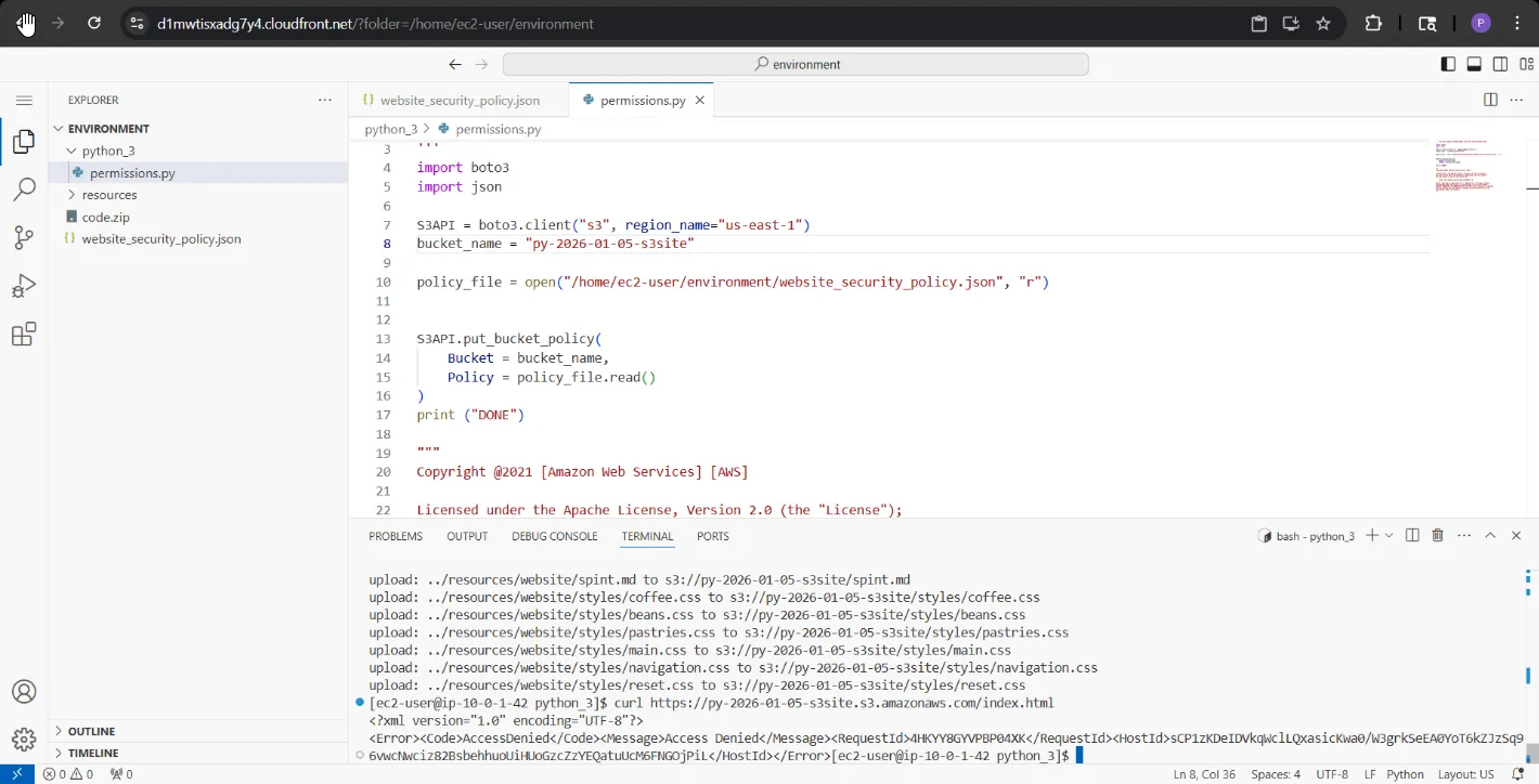 AWS S3 Static Web 3